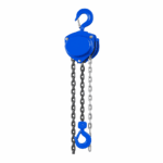 Palans manuels bleu sur fond blanc 1