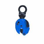 Pince de levage industrielle bleue 1
